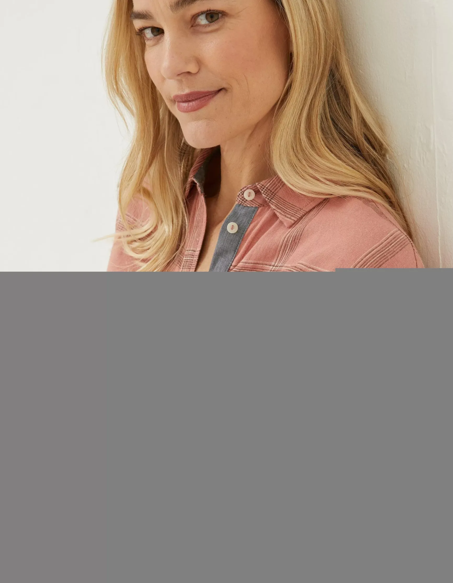 FatFace Frome Relaxed Check Shirt|Women Shirts & Blouses