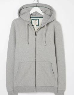 FatFace Frome Textured Zip-Up Hoodie|Men View All