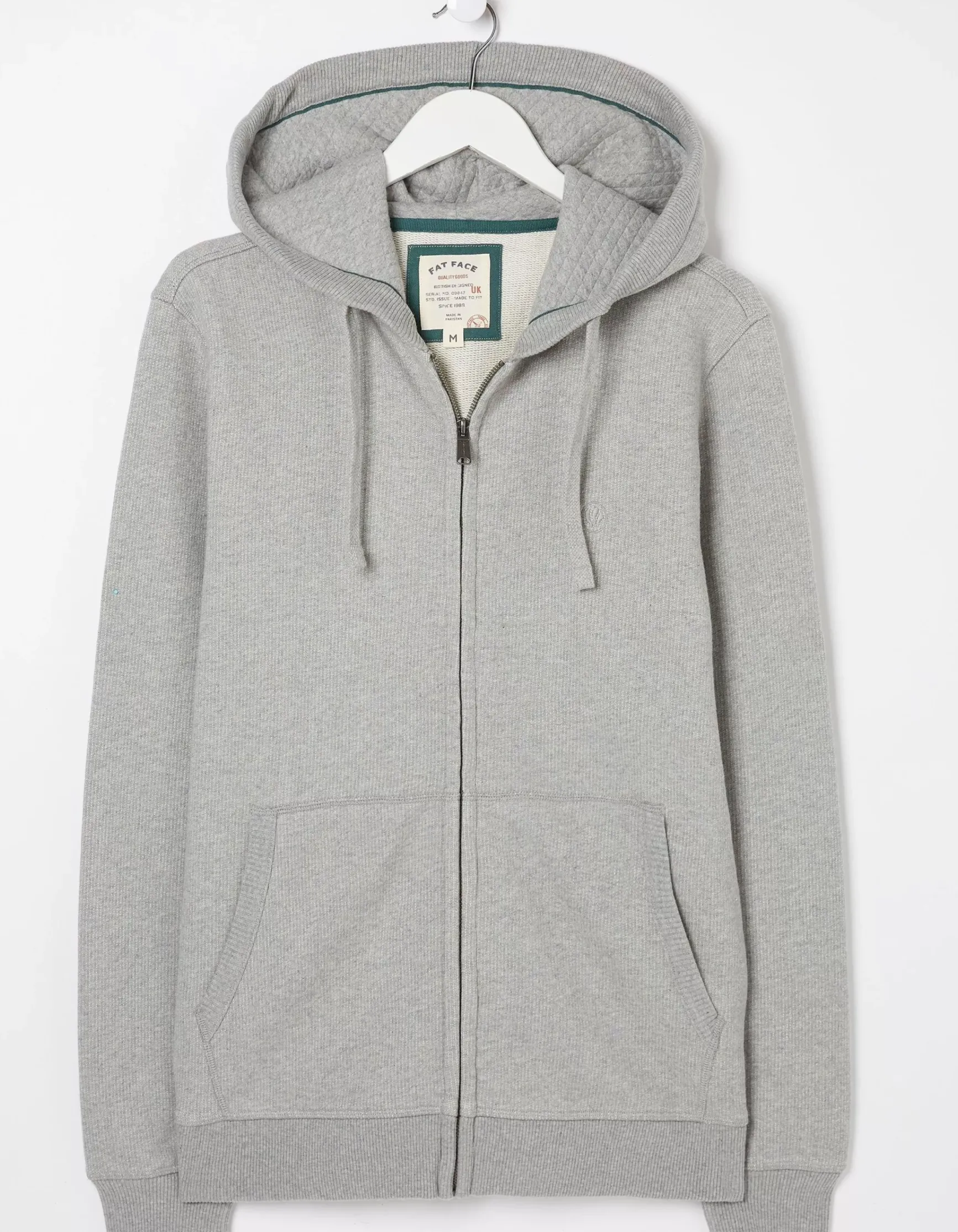 FatFace Frome Textured Zip-Up Hoodie|Men View All
