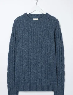 FatFace Funtley Cable Crew Jumper|Men View All