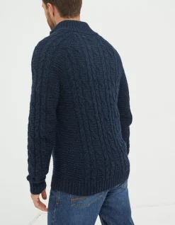 FatFace Funtley Cable Half Neck Jumper|Men View All