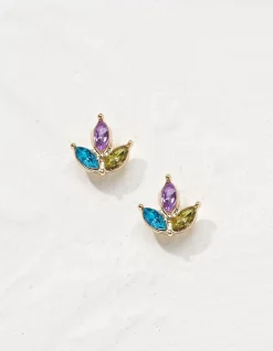 FatFace Gem Leaf Studs|Women View All
