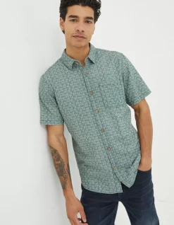 FatFace Geo Print Shirt|Men View All