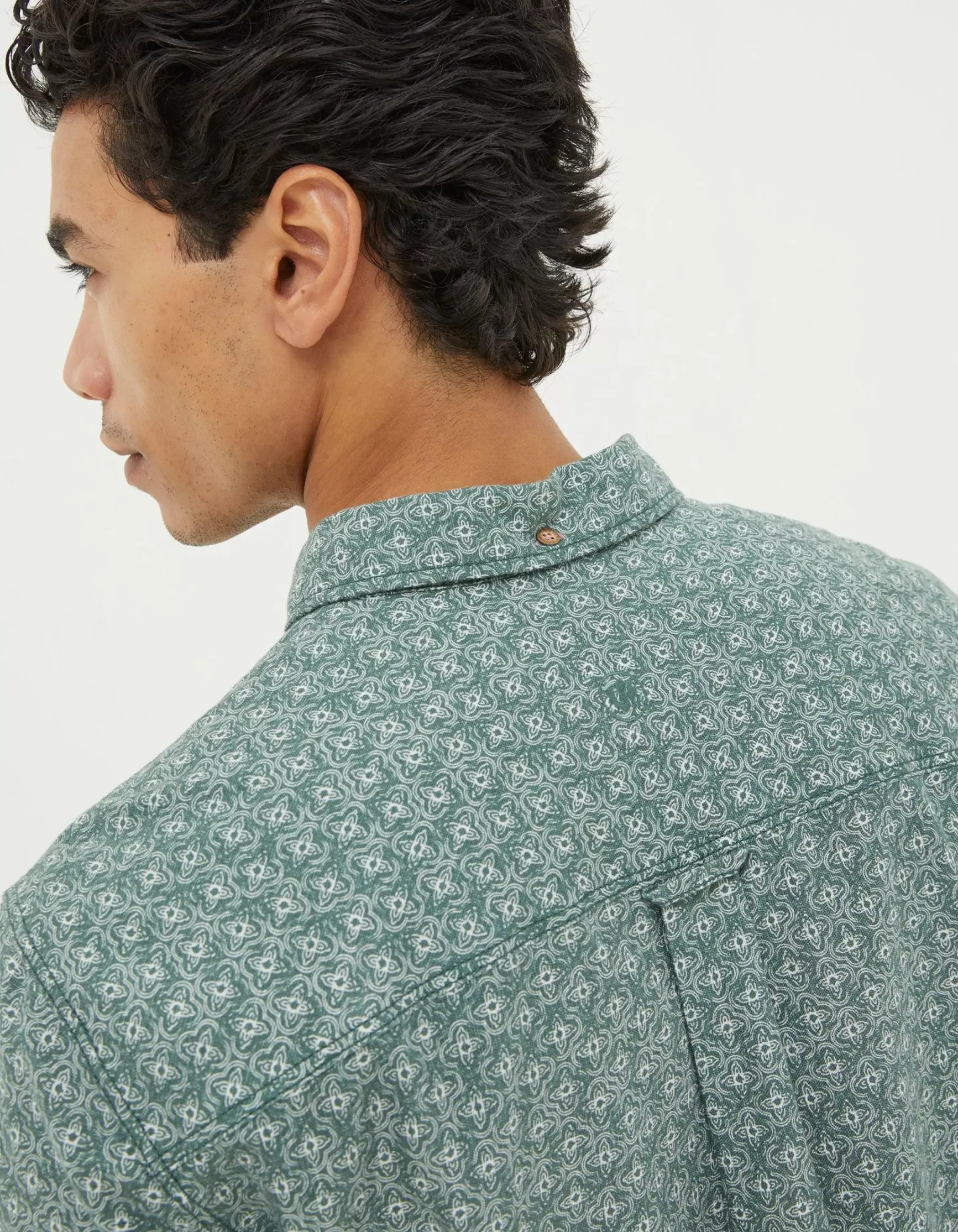 FatFace Geo Print Shirt|Men View All