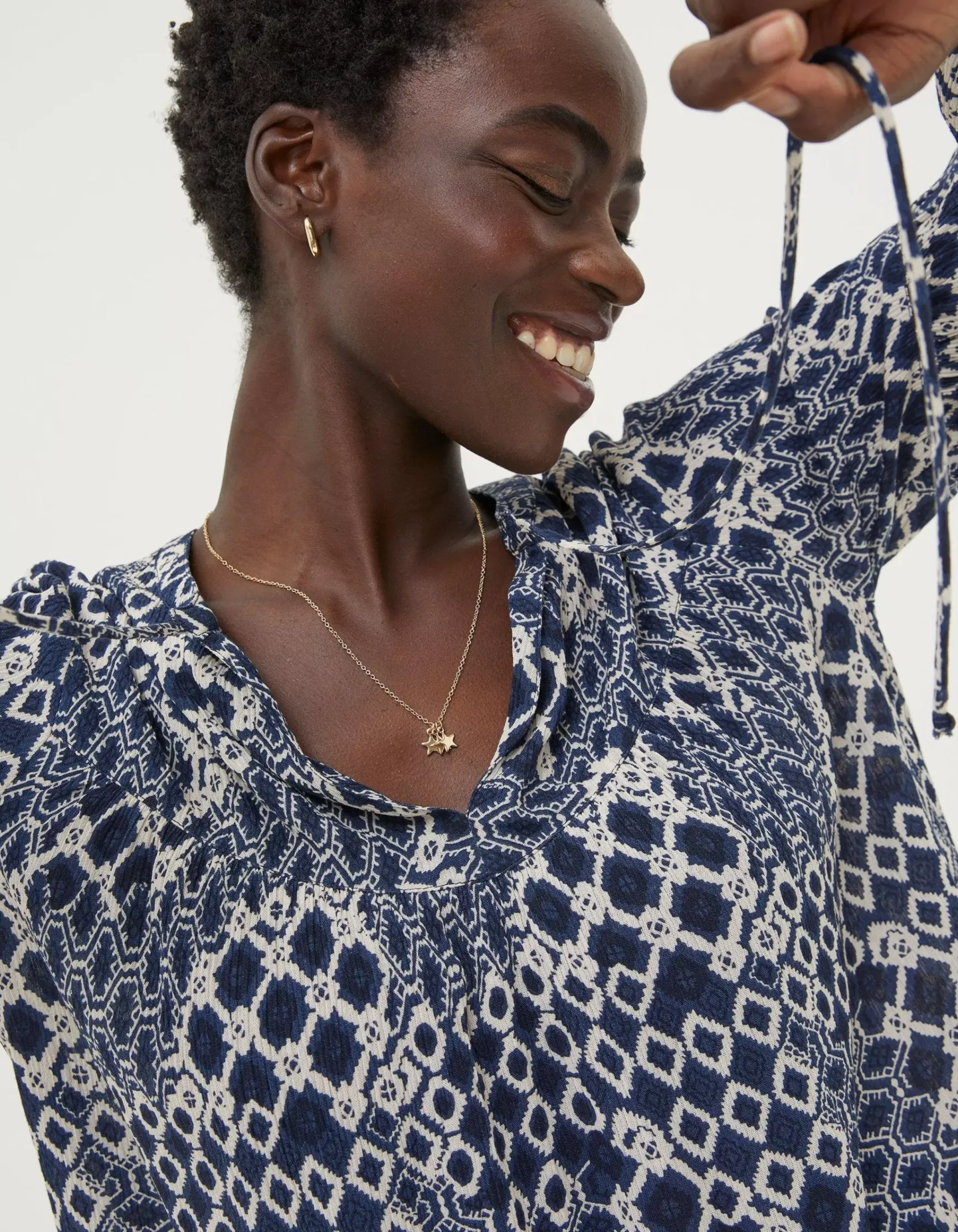 FatFace Georgie Patchwork Geo Tunic|Women View All