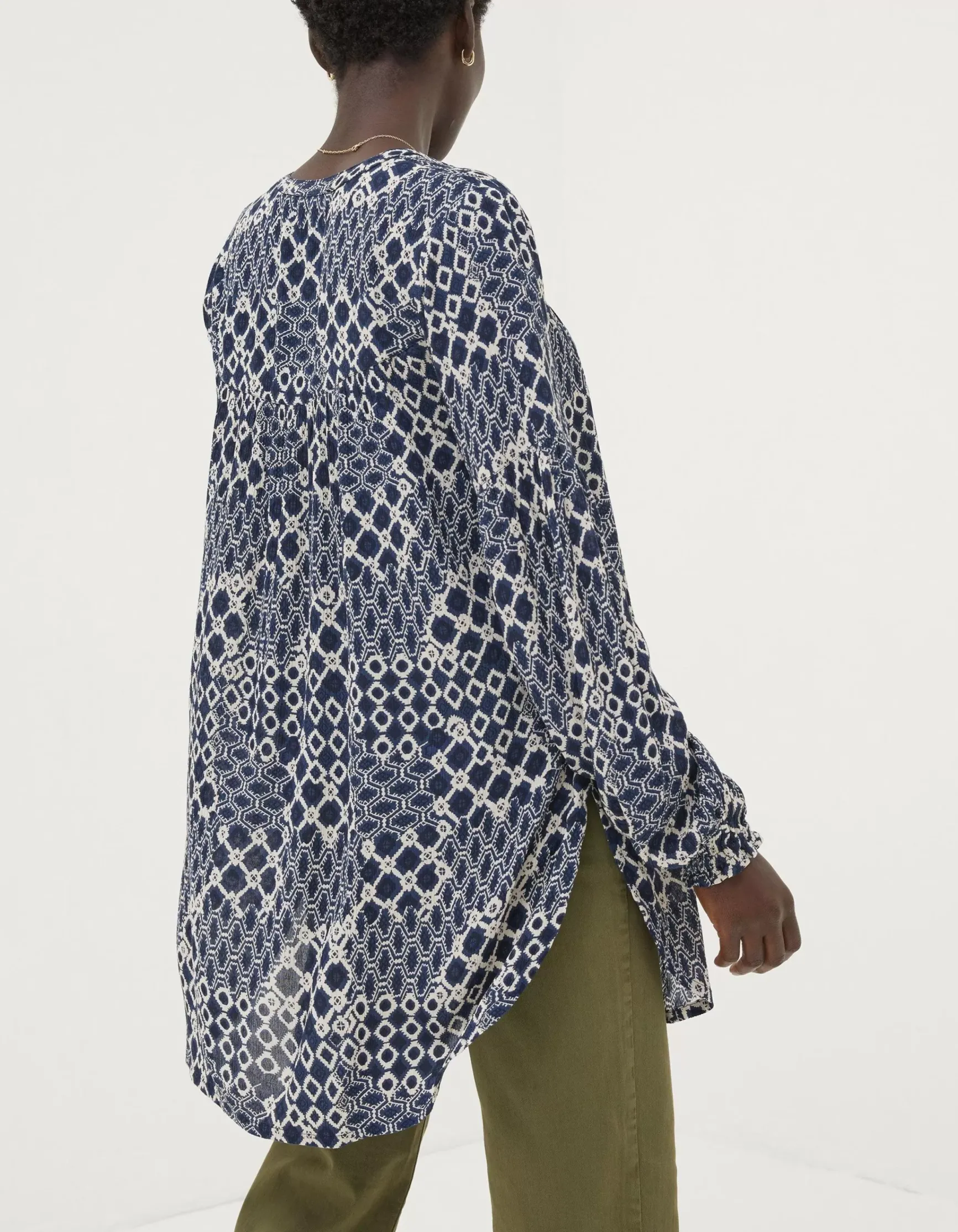 FatFace Georgie Patchwork Geo Tunic|Women View All