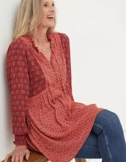 FatFace Gerry Craft Geo Tunic|Women Shirts & Blouses