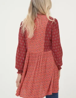 FatFace Gerry Craft Geo Tunic|Women Shirts & Blouses