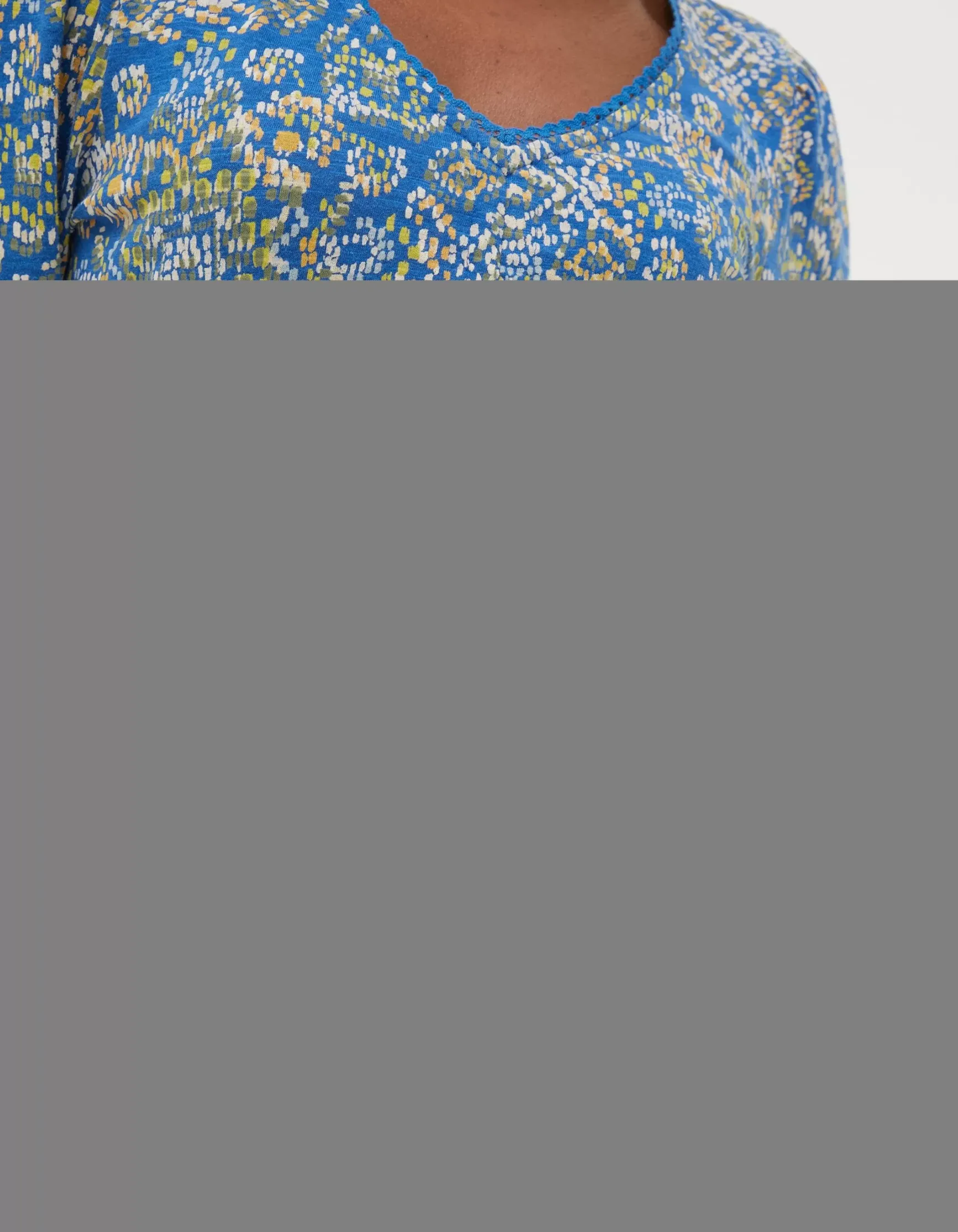 FatFace Gina Aztec Texture Tunic|Women View All