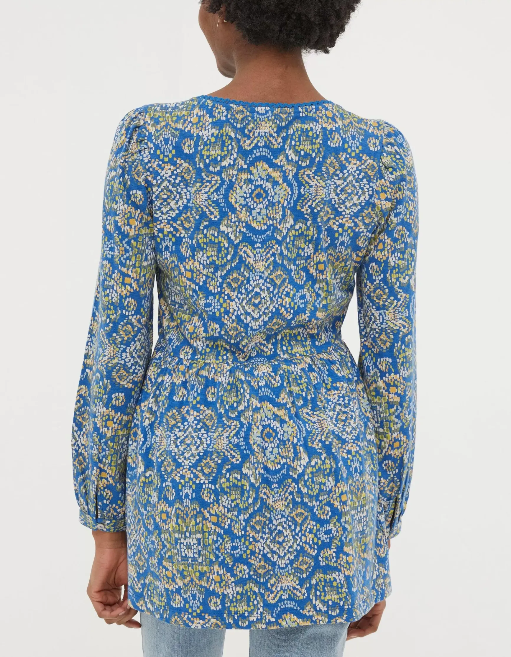 FatFace Gina Aztec Texture Tunic|Women View All