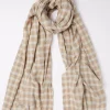 FatFace Gingham Check Scarf|Women View All