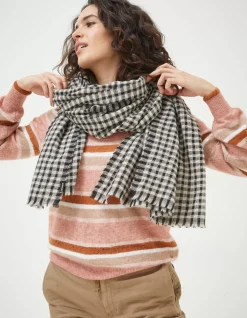 FatFace Gingham Check Scarf|Women View All