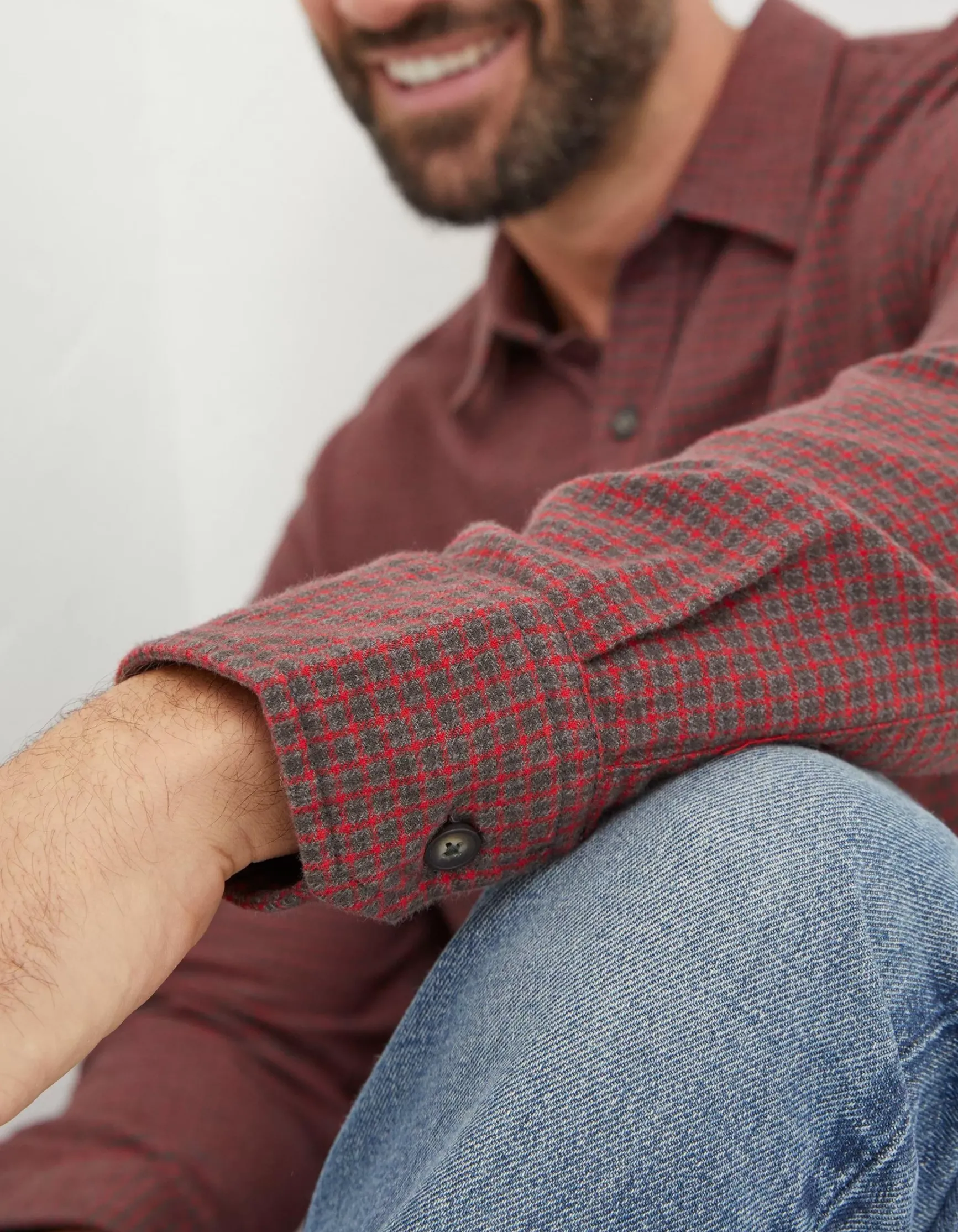 FatFace Glynde Grid Check Shirt|Men View All