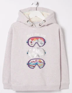 FatFace Goggles Popover Sweat Hoodie|Girls View All