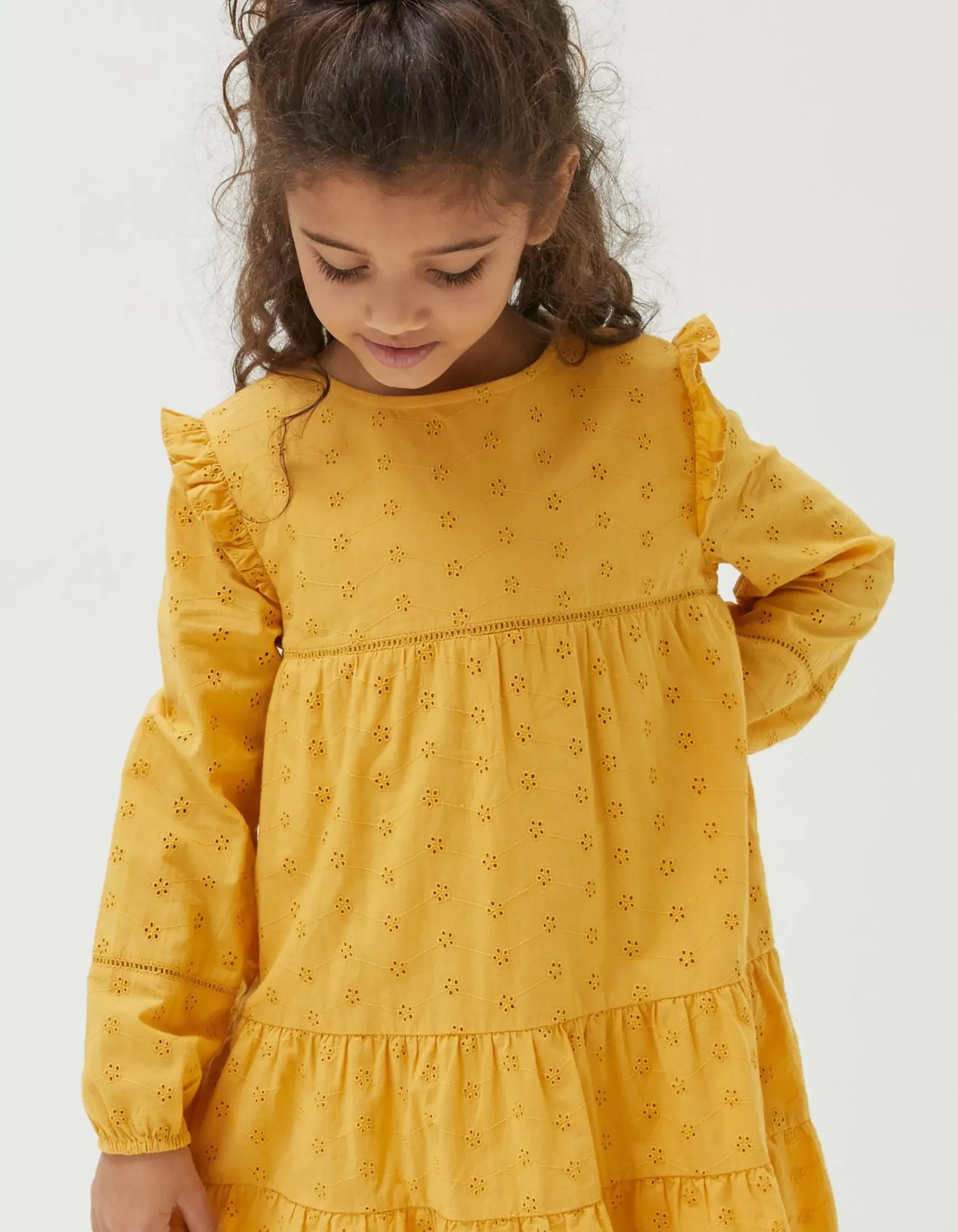 FatFace Grace Broderie Dress|Girls View All