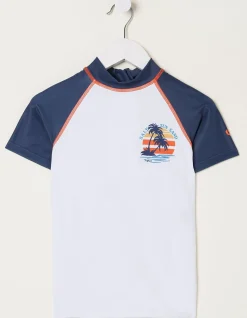 FatFace Graphic Rash Vest|Boys View All