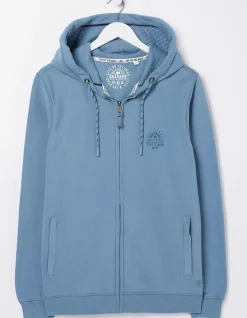 FatFace Graphic Zip Through Hoodie|Men Sweatshirts & Hoodies