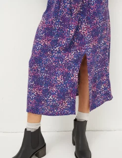 FatFace Haldon Layered Spot Midi Dress|Women Dresses