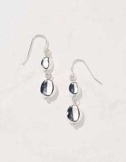 FatFace Hammered Drop Earrings|Women View All