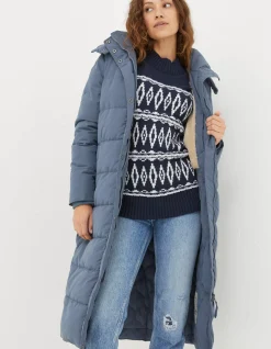FatFace Harley Long Puffer Coat|Women Coats & Jackets