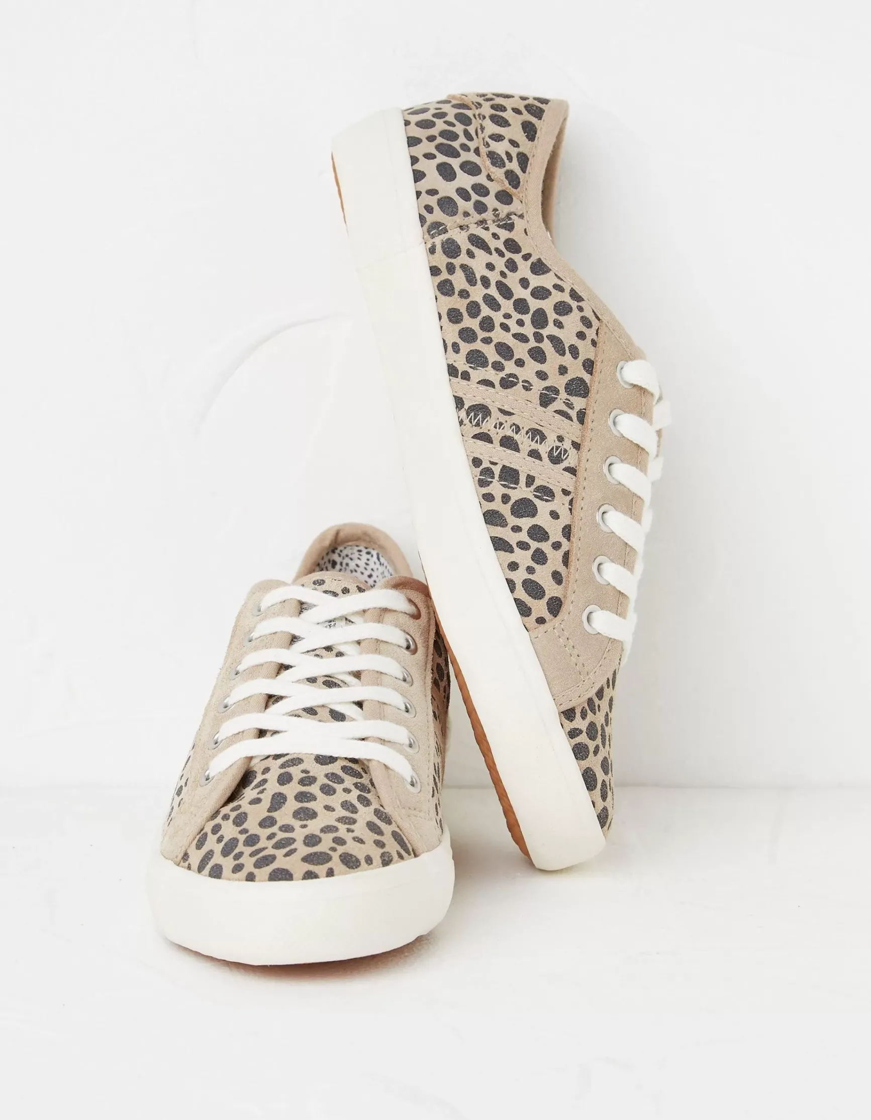 FatFace Harlow Animal Print Lace Up Trainers|Women View All