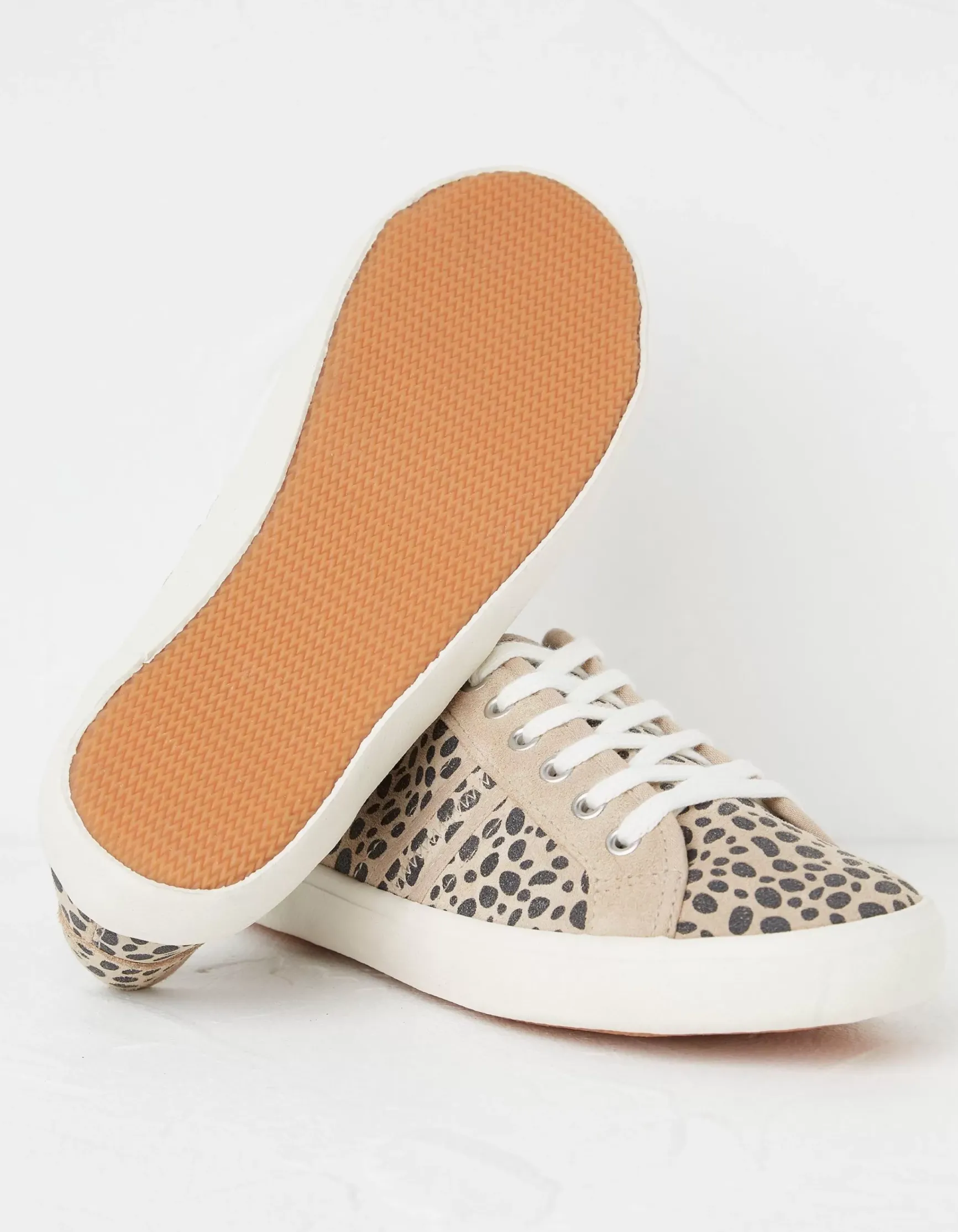 FatFace Harlow Animal Print Lace Up Trainers|Women View All