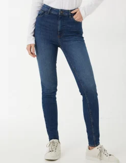 FatFace Harlow High Waist Stretch Skinny Jeans|Women Jeans & Dungarees