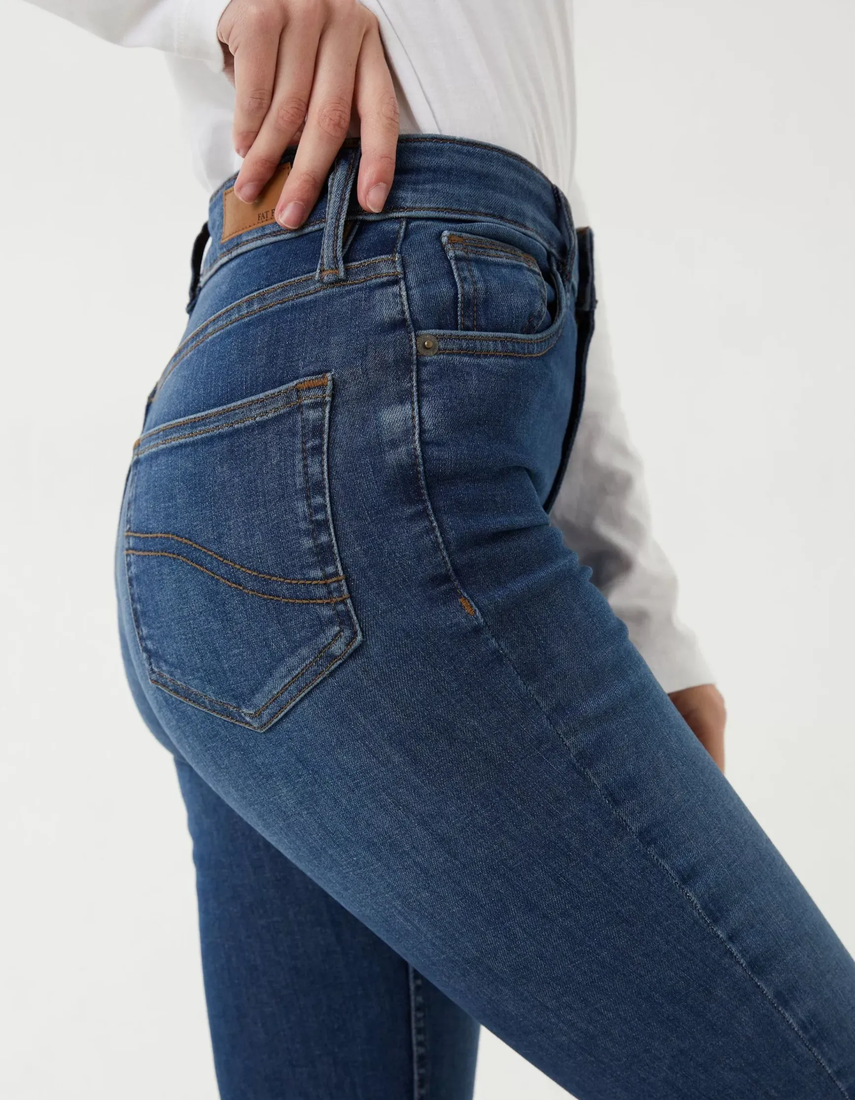 FatFace Harlow High Waist Stretch Skinny Jeans|Women Jeans & Dungarees