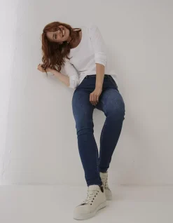 FatFace Harlow High Waist Stretch Skinny Jeans|Women Jeans & Dungarees