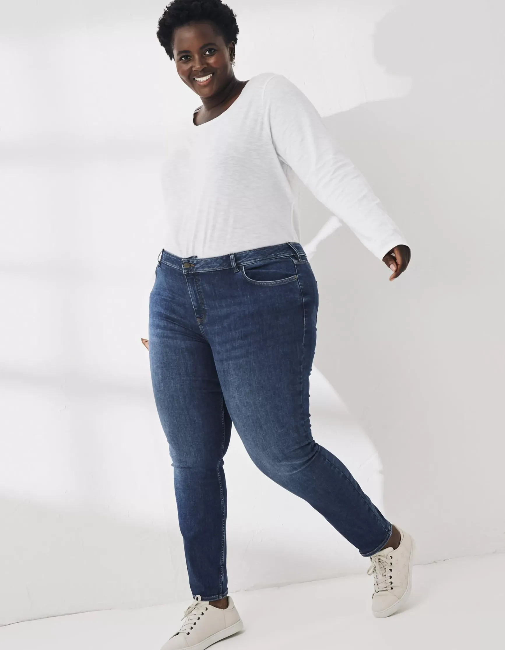 FatFace Harlow High Waist Stretch Skinny Jeans|Women Jeans & Dungarees