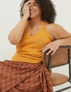 FatFace Harriet Halter Top|Women Knitwear