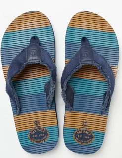 FatFace Harris Stripe Flip Flops|Men View All