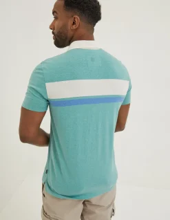 FatFace Hastings Chest Stripe Polo|Men T-Shirts