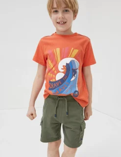 FatFace Hatfield Cargo Sweat Shorts|Boys View All