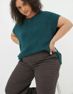 FatFace Hayley Cable Tank|Women Knitwear