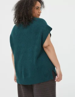 FatFace Hayley Cable Tank|Women Knitwear