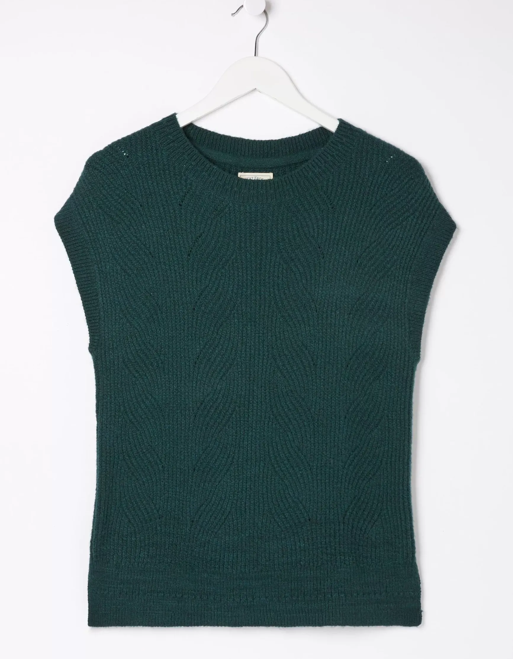 FatFace Hayley Cable Tank|Women Knitwear