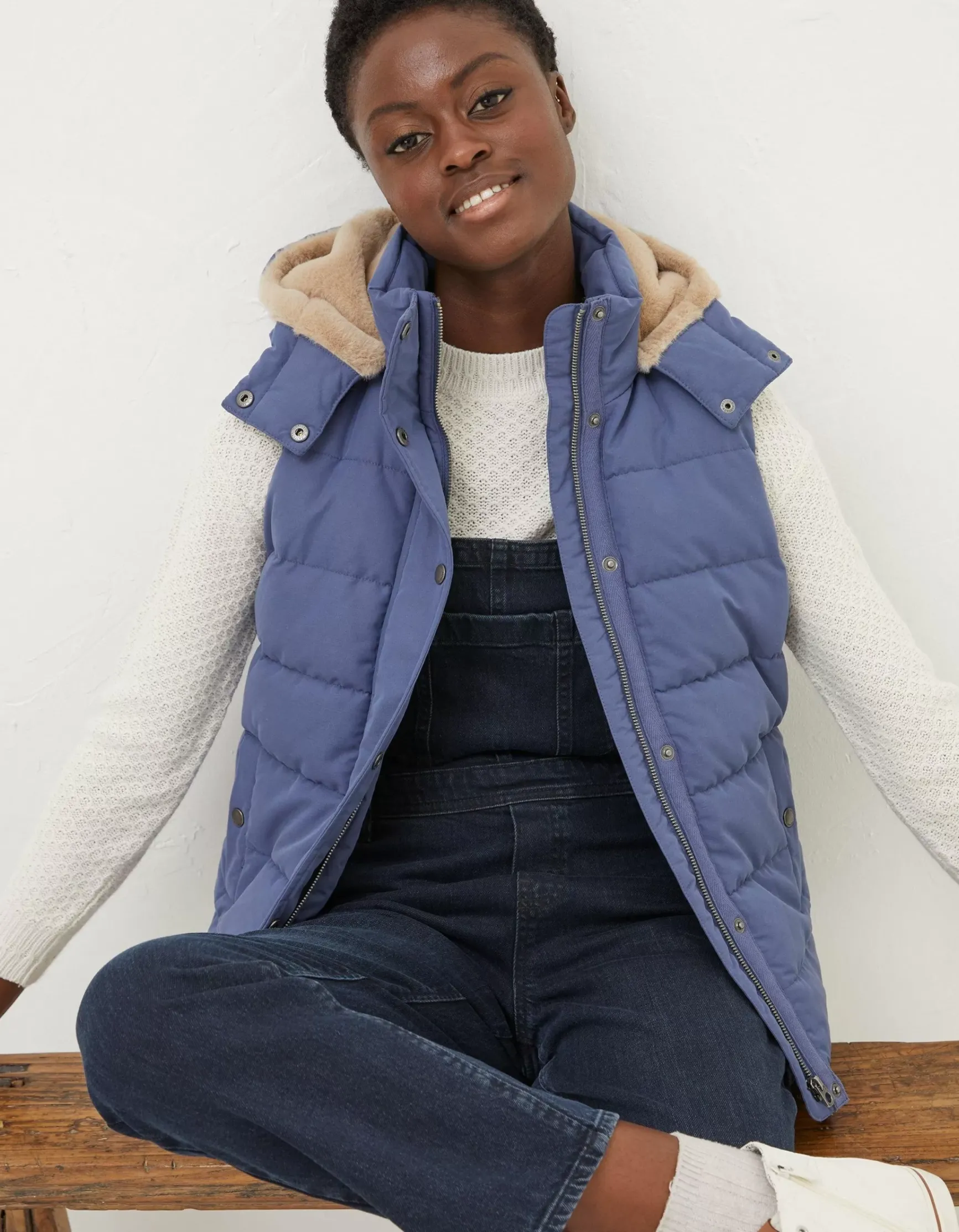 FatFace Hayley Gilet|Women Coats & Jackets