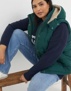 FatFace Hayley Gilet|Women Coats & Jackets