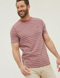 FatFace Haywood Stripe T-Shirt|Men T-Shirts