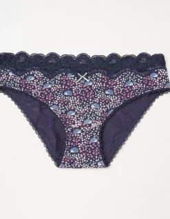 FatFace Hedgehog Print Mini Knickers|Women View All