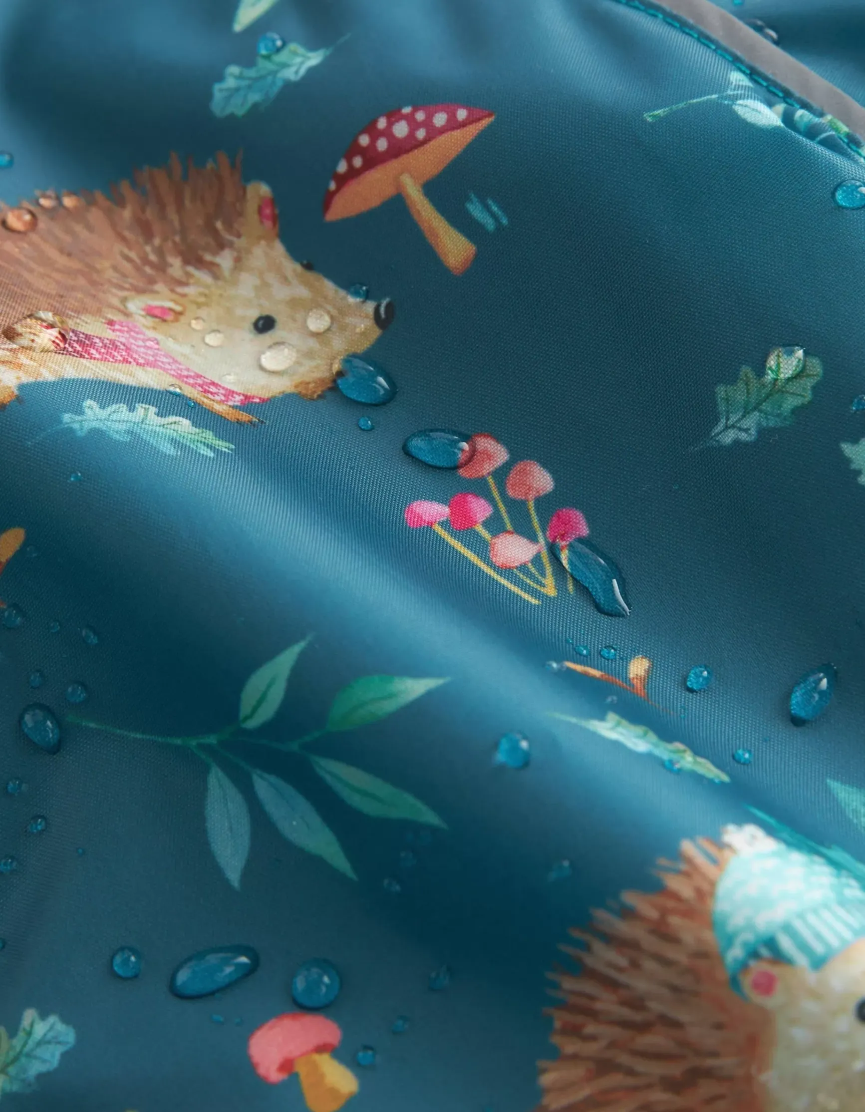 FatFace Hedgehog Print Puddlesuit|Girls View All