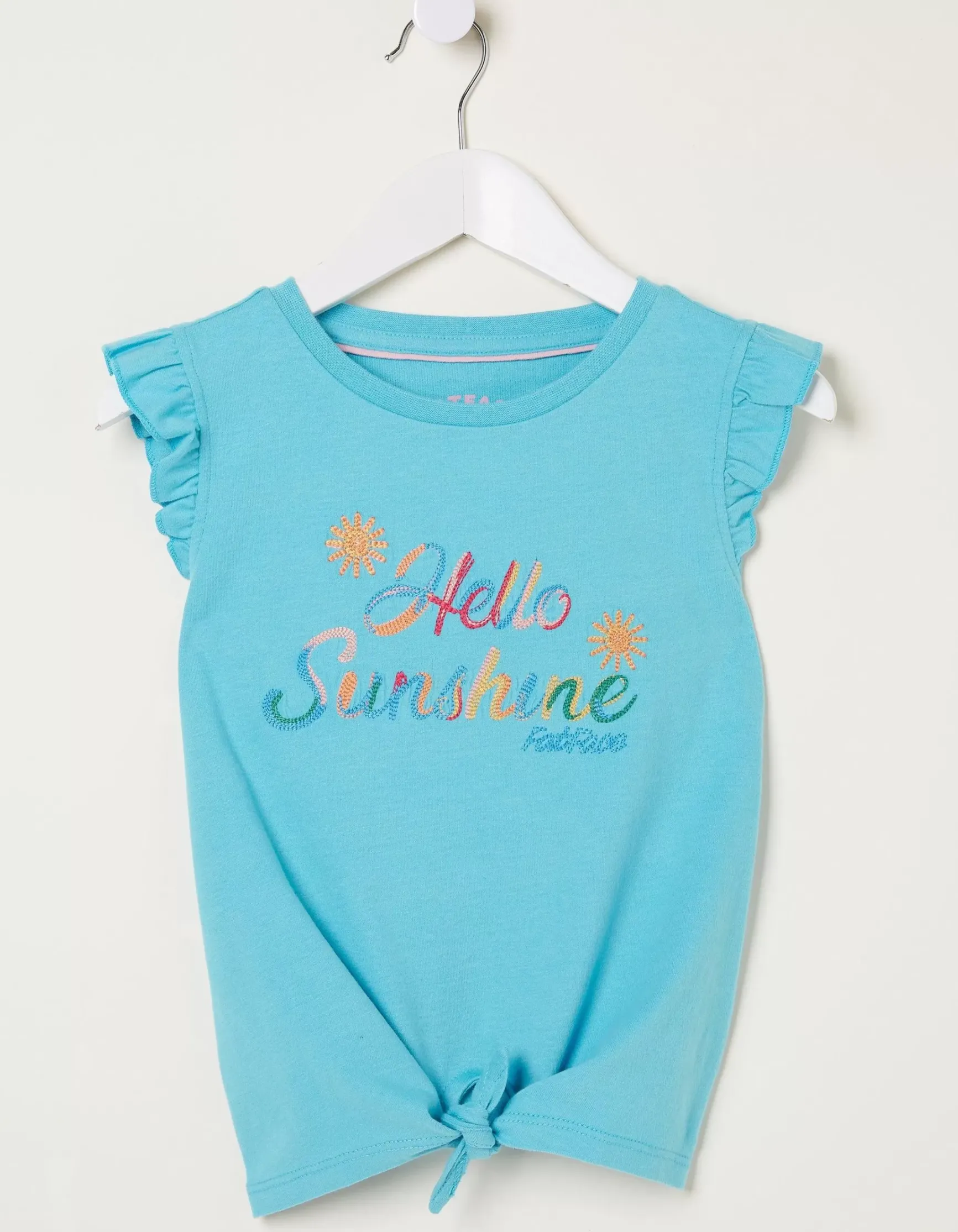 FatFace Hello Sunshine Graphic T Shirt|Girls View All