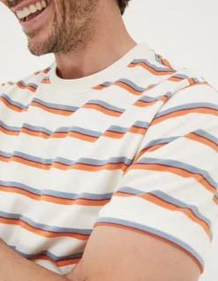 FatFace Henford Stripe T-Shirt|Men T-Shirts