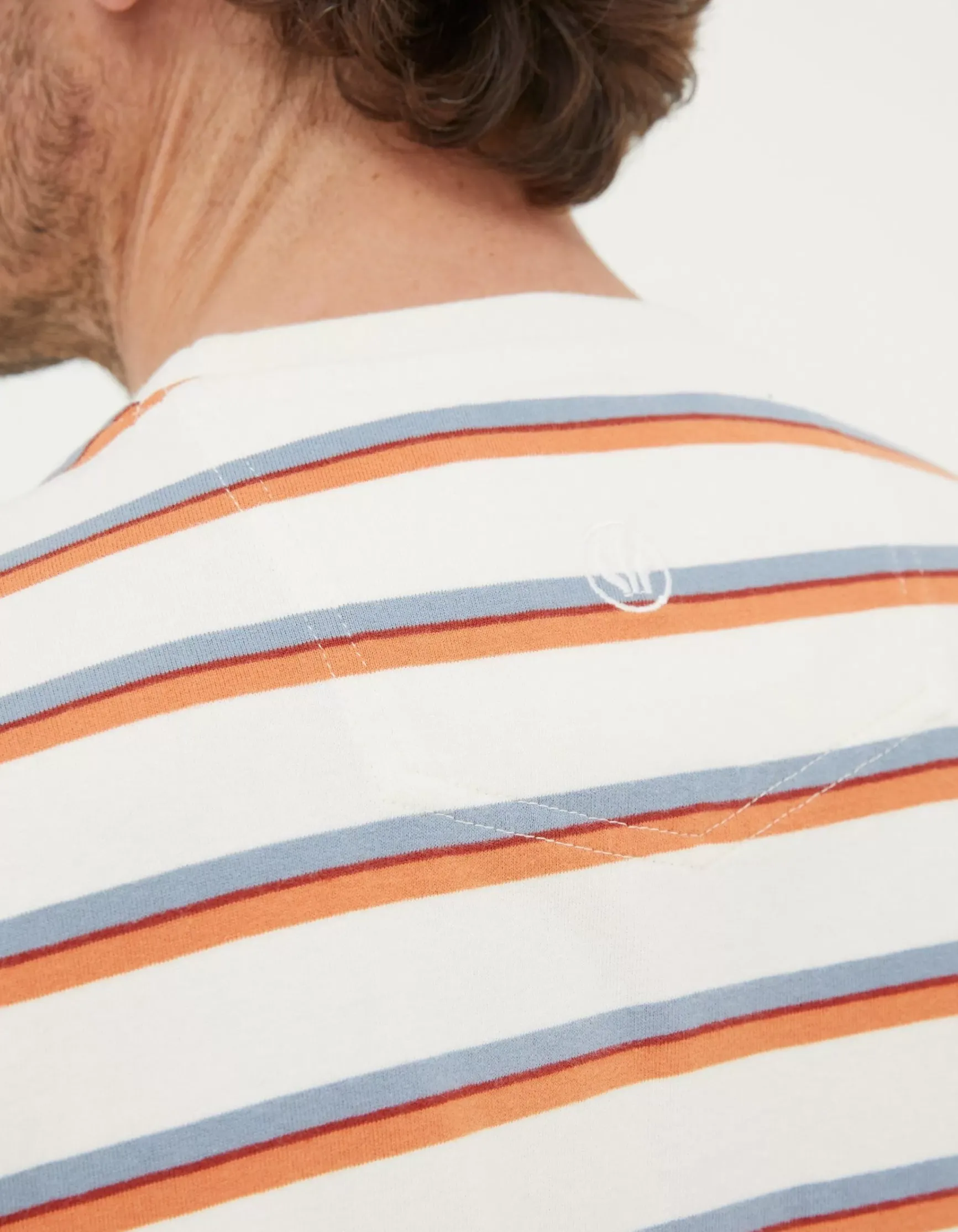 FatFace Henford Stripe T-Shirt|Men T-Shirts