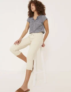 FatFace Hertford Skinny Denim Capri Crops|Women Jeans & Dungarees