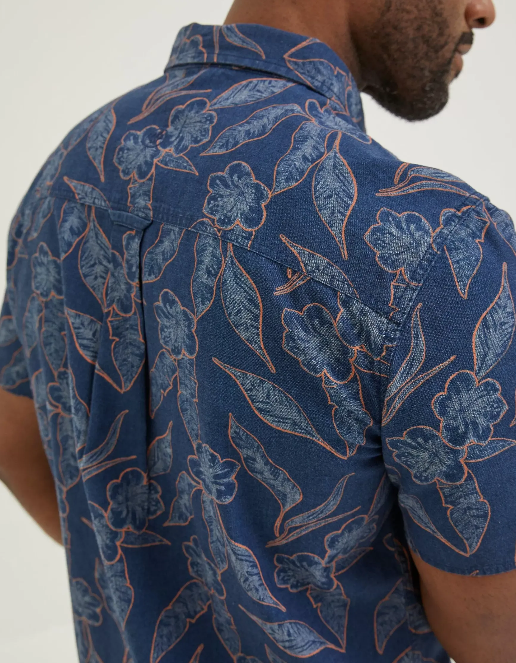 FatFace Hibiscus Print Shirt|Men Shirts