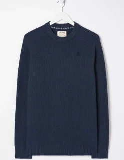 FatFace Hinton Crew Neck Jumper|Men Knitwear