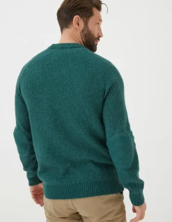 FatFace Hinton Crew Neck Jumper|Men Knitwear