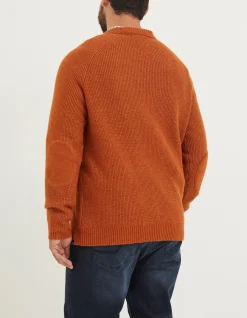 FatFace Hinton Crew Neck Jumper|Men Knitwear